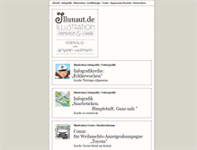 Tablet Screenshot of illunaut.de